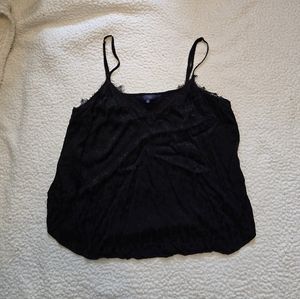 Black Leopard print tank top